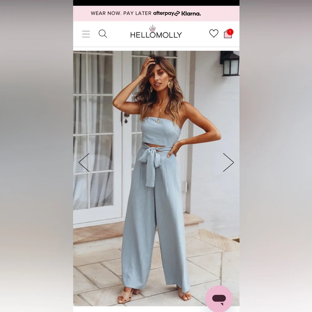 Jumpsuit Olive - Picture 1 of 4